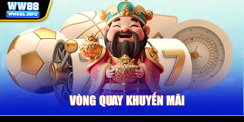 Khuyến mãi vòng quay siêu hấp dẫn tại WW88